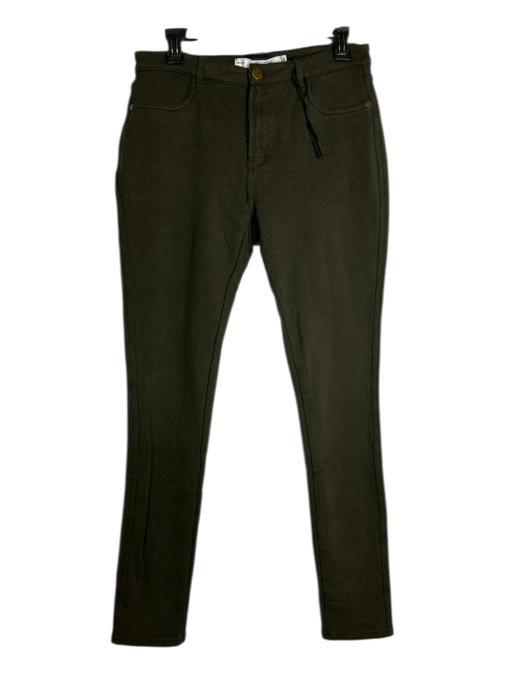 JW Maxx Olive Green High Rise Skinny Pants 2XL (Fits Like A Med Or Large)